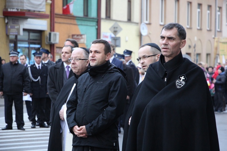 Powitanie ikony MB Częstochowskiej u oo. pasjonistów