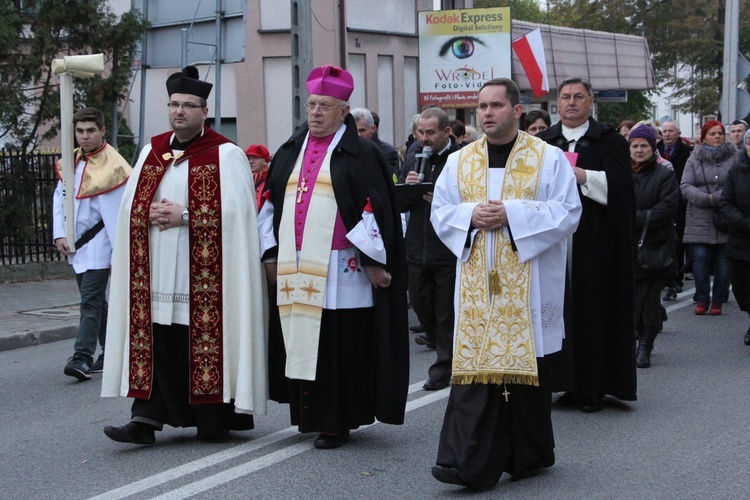 Powitanie ikony MB Częstochowskiej u oo. pasjonistów