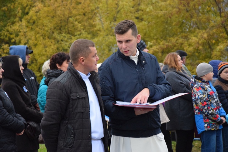 Powitanie ikony MB Częstochowskiej na Sójczym Wzgórzu