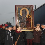 Powitanie ikony MB Częstochowskiej w Kurzeszynie