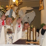 Powitanie ikony MB Częstochowskiej w parafii św. Jakuba w Skierniewicach