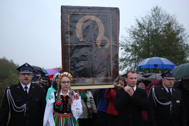 Powitanie ikony MB Częstochowskiej w Stachlewie