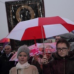 Powitanie ikony MB Częstochowskiej w Stachlewie