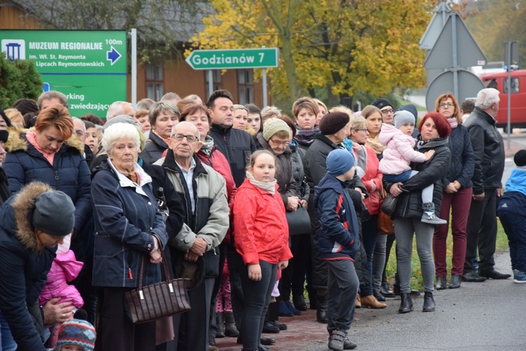 Powitanie ikony MB Częstochowskiej w Lipcach Reymontowskich