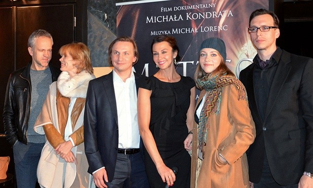 Premiera filmu „Matteo” w warszawskim kinie Wisła w 2014 r. Trzeci od lewej reżyser Michał Kondrat.