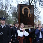 Powitanie ikony MB Częstochowskiej w Słupi