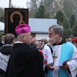 Powitanie ikony MB Częstochowskiej w Słupi