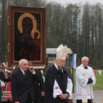 Powitanie ikony MB Częstochowskiej w Janisławicach