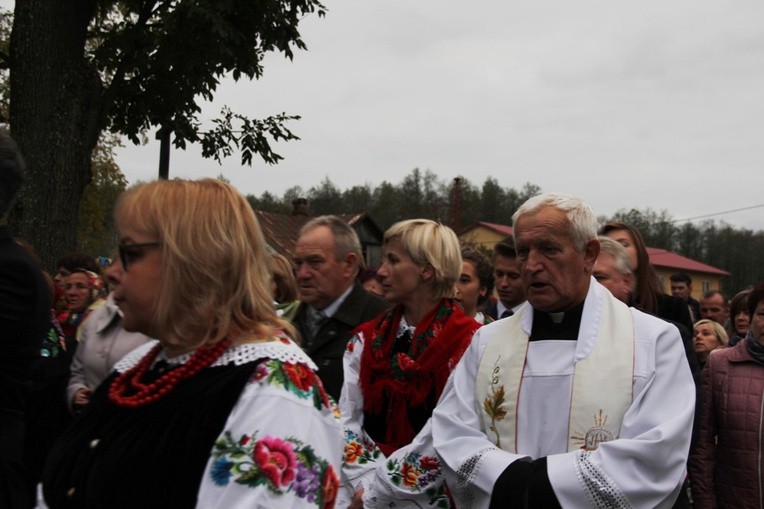 Powitanie ikony MB Częstochowskiej w Janisławicach