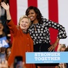 Michelle Obama i Hillary Clinton po raz pierwszy razem w kampanii