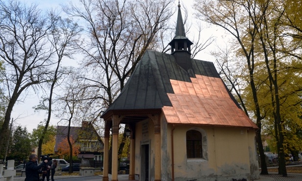 Kaplica na cmentarzu wojskowym przy ul. Limanowskiego w Radomiu