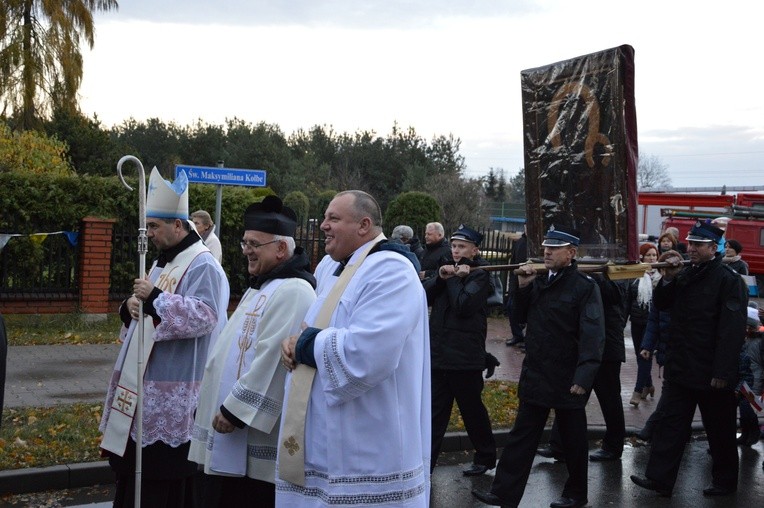 Powitanie ikony MB Częstochowskiej w Skierniewicach - Rawce