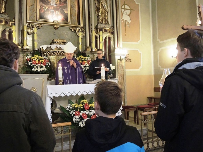 Wszystkich Świętych na cmentarzu w Żywcu