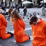 Flash mob w obronie prześladowanych chrześcijan 2016