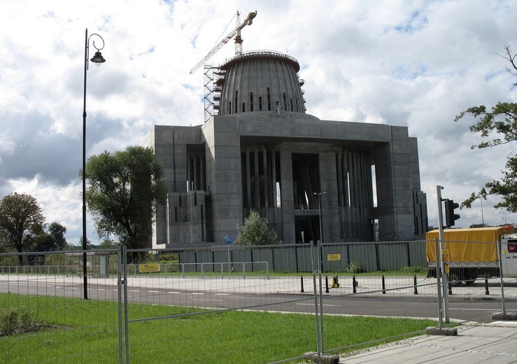 Tak rosła Świątynia Opatrzności Bożej