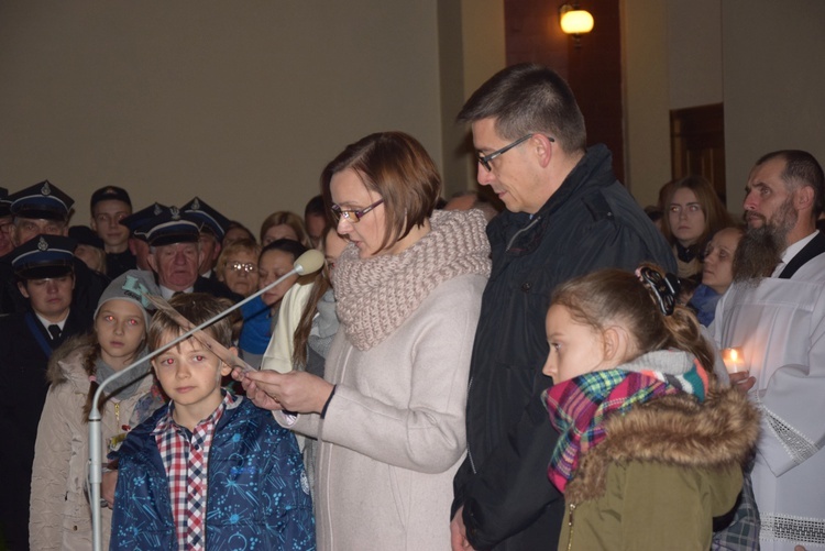 Powitanie ikony MB Częstochowskiej w parafii Najświętszego Serca Pana Jezusa w Skierniewicach