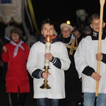 Powitanie ikony MB Częstochowskiej w parafii Niepokalanego Serca NMP w Skierniewicach