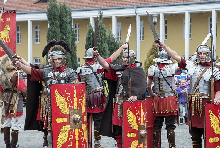 Rzymscy legioniści w Pile