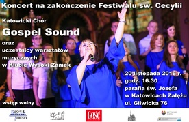Koncert na zakończenie Festiwalu św. Cecylii, Katowice-Załęże, 20 listopada