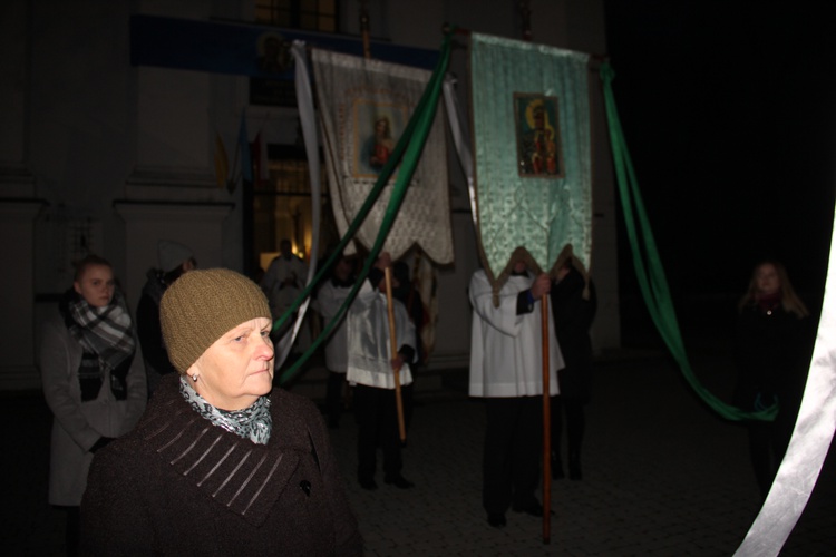 Powitanie ikony MB Częstochowskiej w Babsku