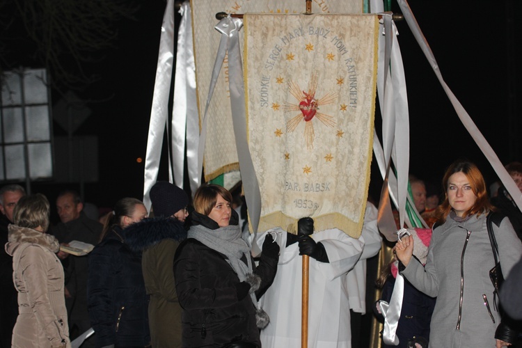 Powitanie ikony MB Częstochowskiej w Babsku