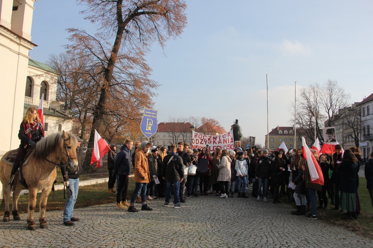 Marsz patriotyczny w Łowiczu