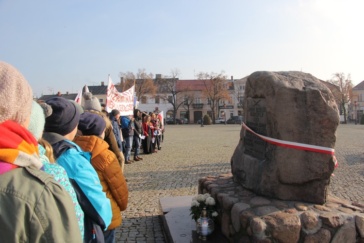 Marsz patriotyczny w Łowiczu