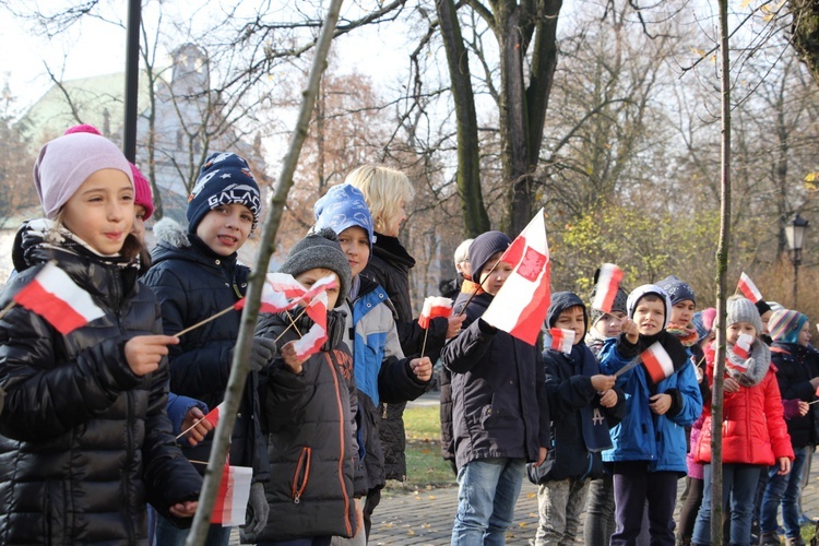 Marsz patriotyczny w Łowiczu