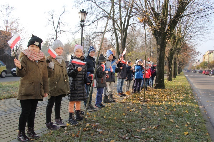 Marsz patriotyczny w Łowiczu