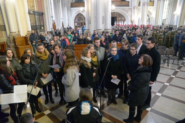 Poświęcenie Sztandaru Hallerczyków