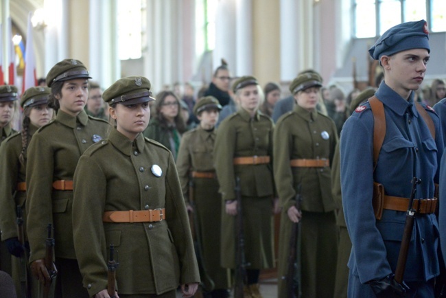 Poświęcenie Sztandaru Hallerczyków