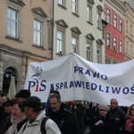 Pochód patriotyczny Kraków 11 listopada 2016