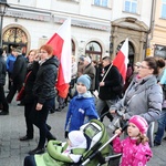 Pochód patriotyczny Kraków 11 listopada 2016