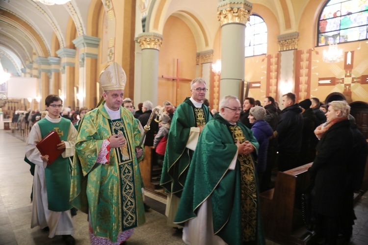 Zamknięcie Bramy Miłosierdzia w katedrze w Bielsku-Białej