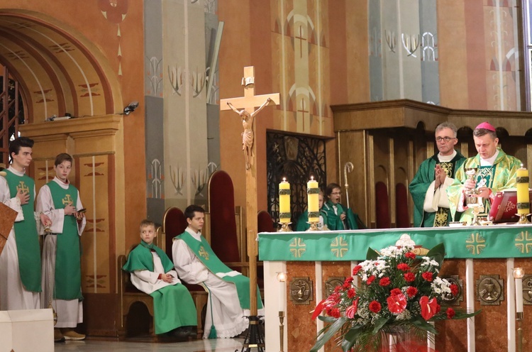 Zamknięcie Bramy Miłosierdzia w katedrze w Bielsku-Białej