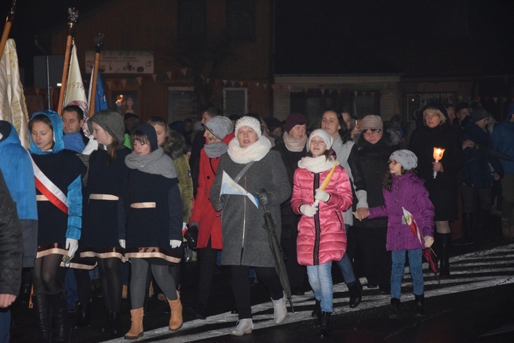 Powitanie ikony MB Częstochowskiej w Białej Rawskiej