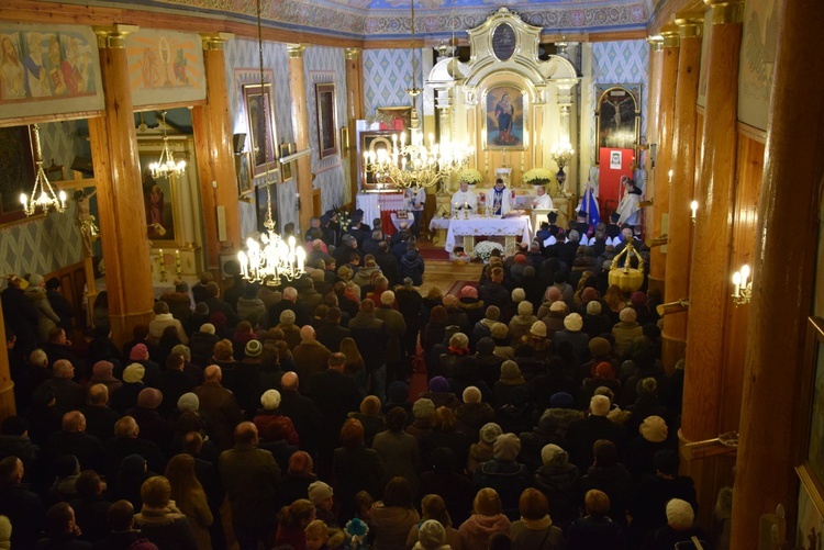 Powitanie ikony MB Częstochowskiej w Wilkowie