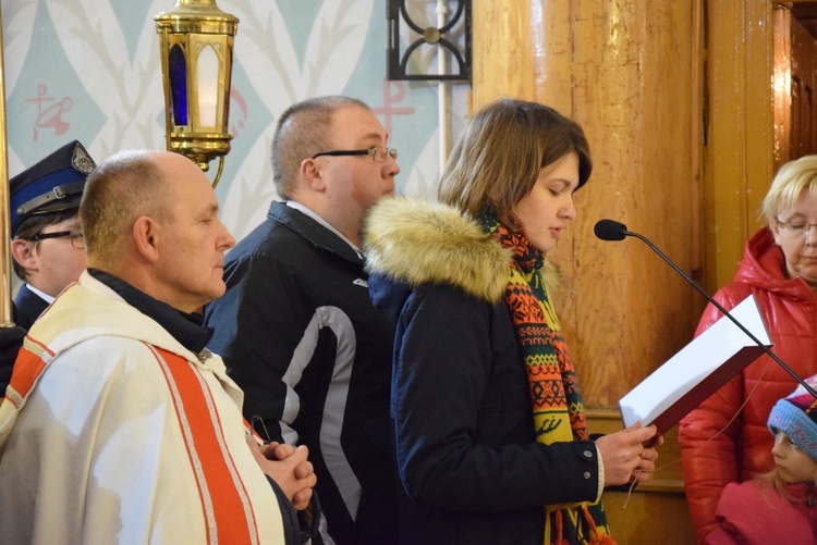 Powitanie ikony MB Częstochowskiej w Wilkowie