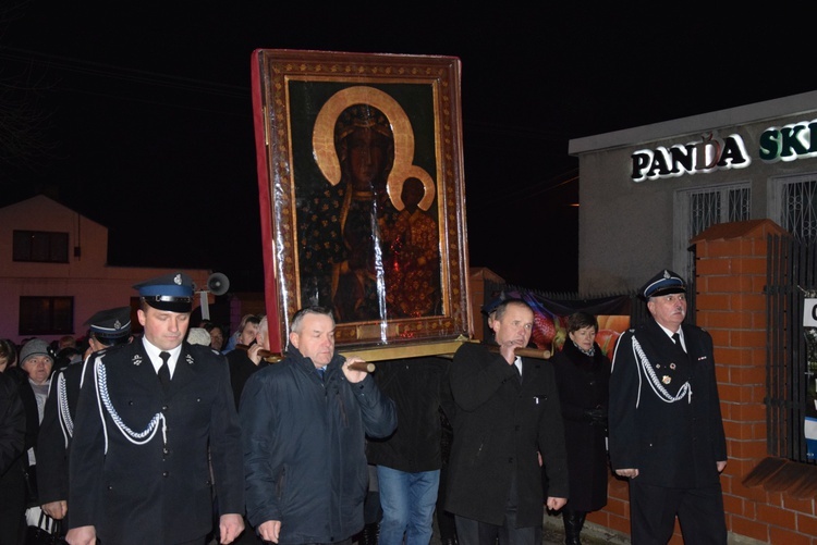 Powitanie ikony MB Częstochowskiej w Wilkowie