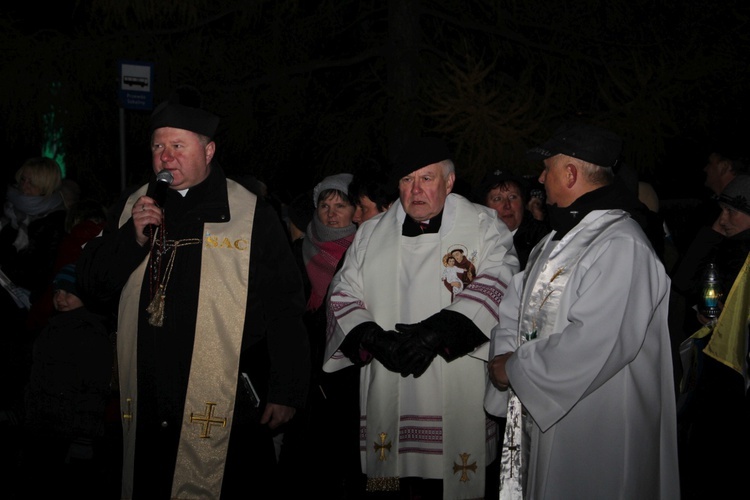 Powitanie ikony MB Częstochowskiej w Szczukach