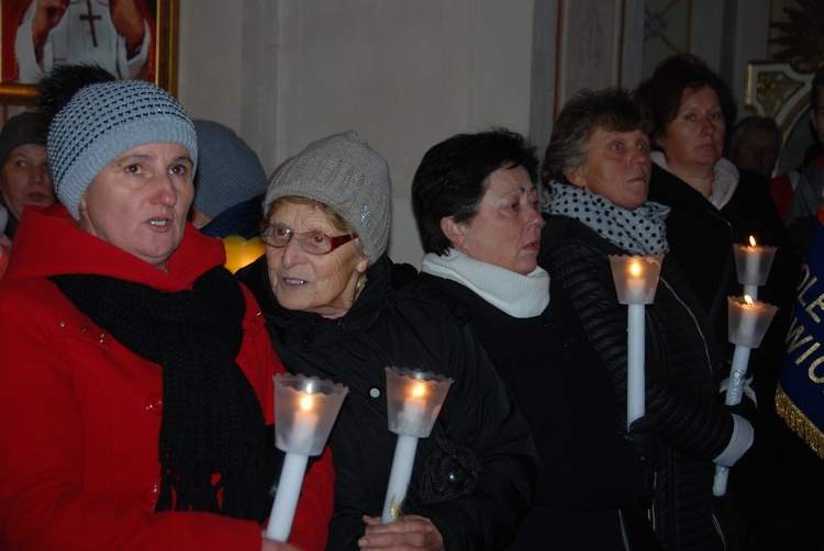 Powitanie ikony MB Częstochowskiej w Sadkowicach