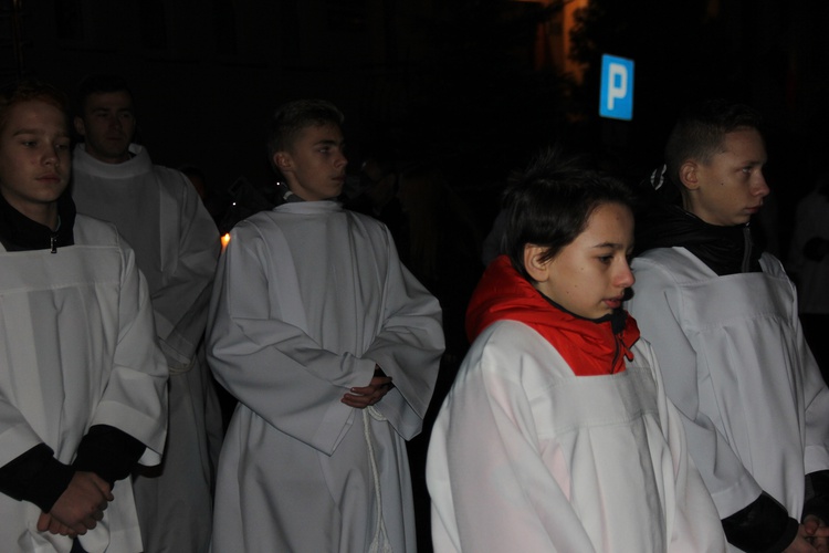 Powitanie ikony MB Częstochowskiej w Sadkowicach