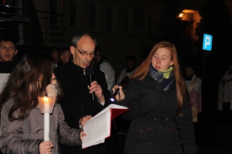 Powitanie ikony MB Częstochowskiej w Sadkowicach