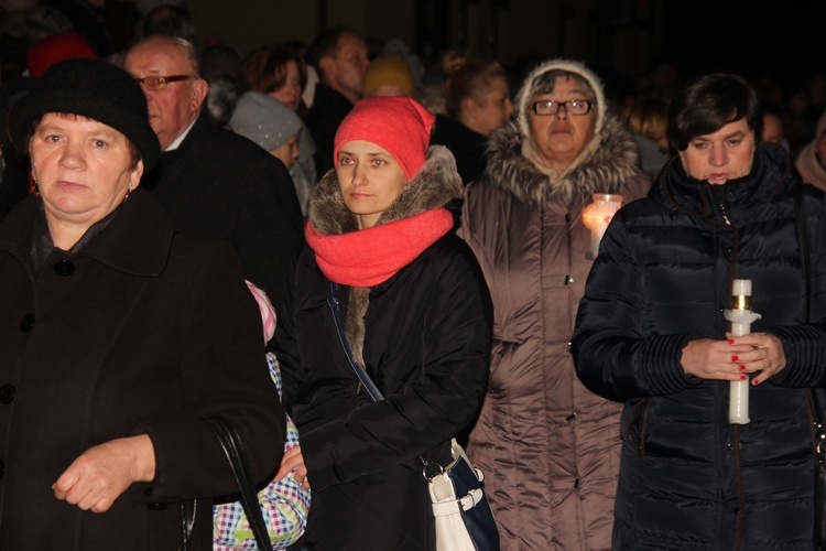 Powitanie ikony MB Częstochowskiej w Sadkowicach