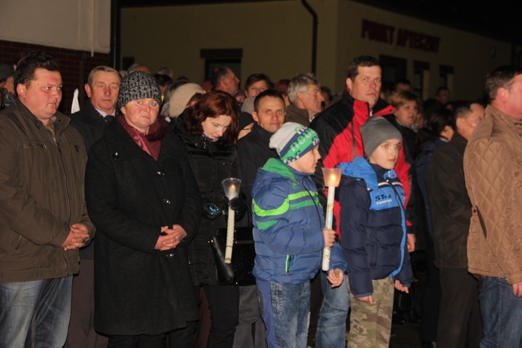 Powitanie ikony MB Częstochowskiej w Sadkowicach