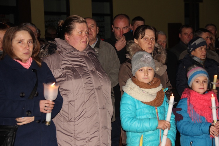 Powitanie ikony MB Częstochowskiej w Sadkowicach