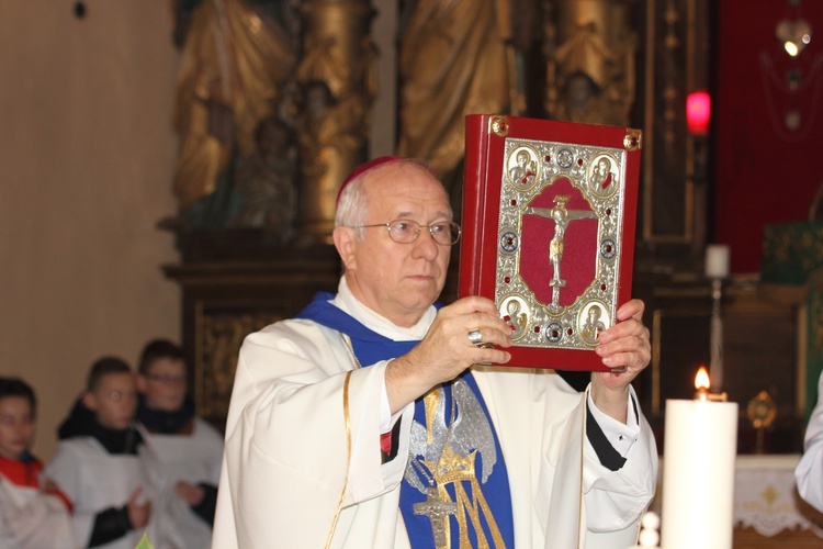 Powitanie ikony MB Częstochowskiej w Sadkowicach