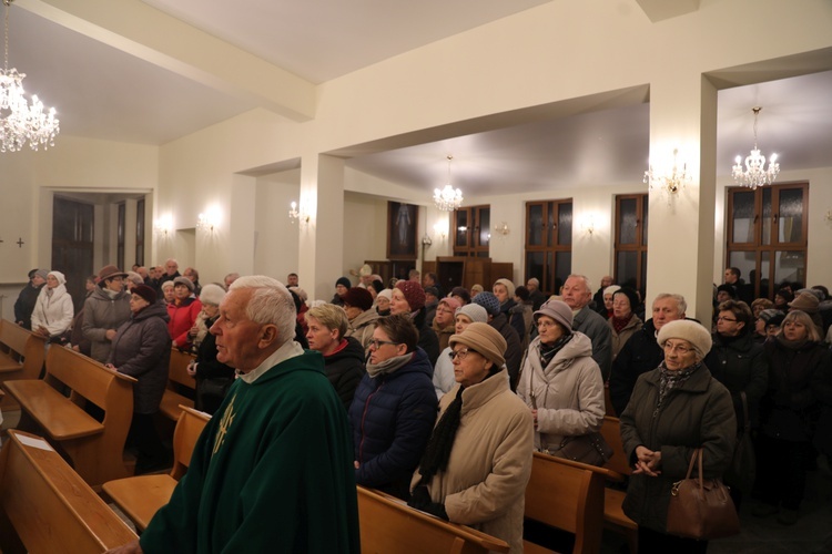 Poświęcenie kaplicy Bożego Miłosierdzia w Aleksandrowicach