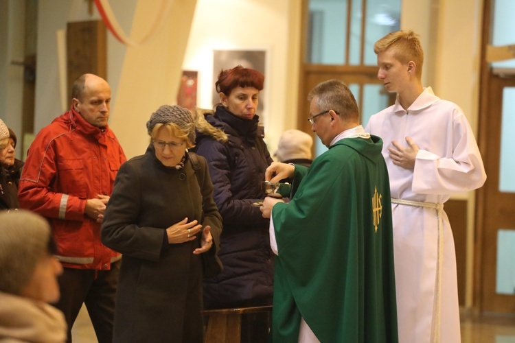 Poświęcenie kaplicy Bożego Miłosierdzia w Aleksandrowicach