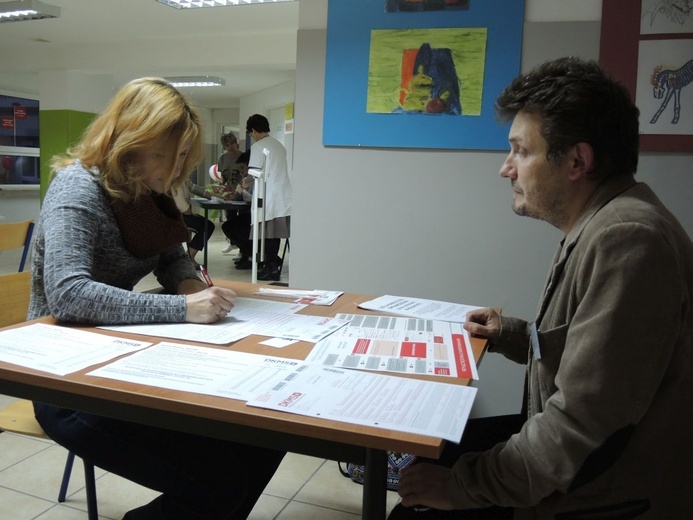 Gimnazjaliści i bank dawców szpiku